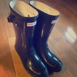Hunter original short rain boots